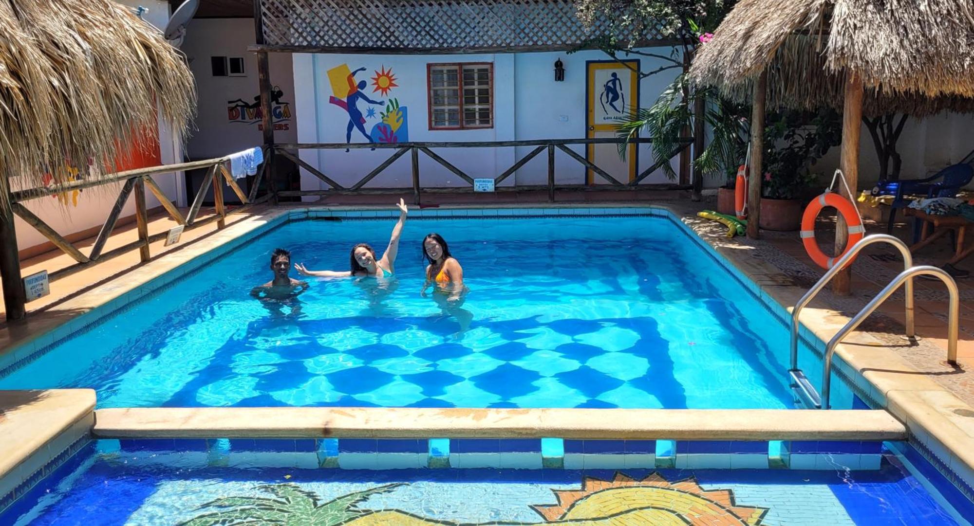 Divanga Hostel And Diving Taganga Exterior foto